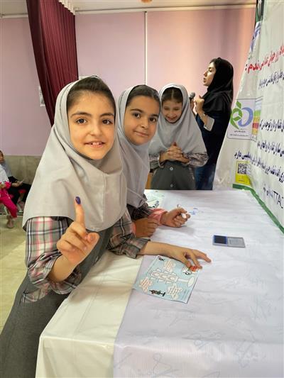 در چهار مدرسه ابتدایی استان  مشاركت  و پیوستن 500 دانش‌آموز در كمپین اصلاح الگوی مصرف مواد غذایی